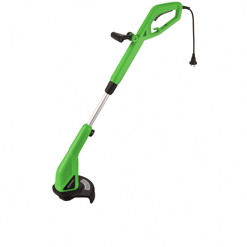 Bordeadora Electrica Exahome Telescopica Liviana De Aluminio Carretel Automatico Verde Jardin