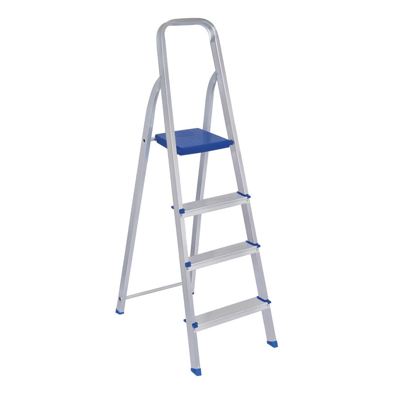 Escalera De Aluminio Plegable Tijer Tienda Oficial Azul