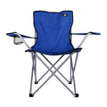 Sillon Director Plegable Playa Camping Apoyabrazos Portavaso Color Azul