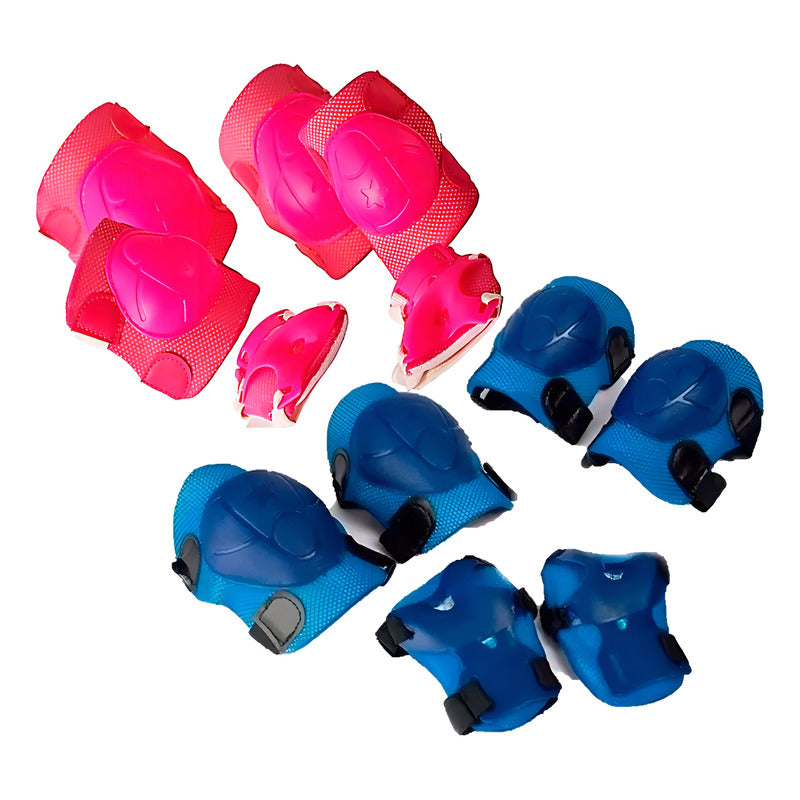 Set Proteccion Rodillera Codera Muñequera Bici Patin Roller