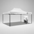 Gazebo Plegable Exahome 4.5x3 Impermeable + Bolso Y Estacas  Blanco