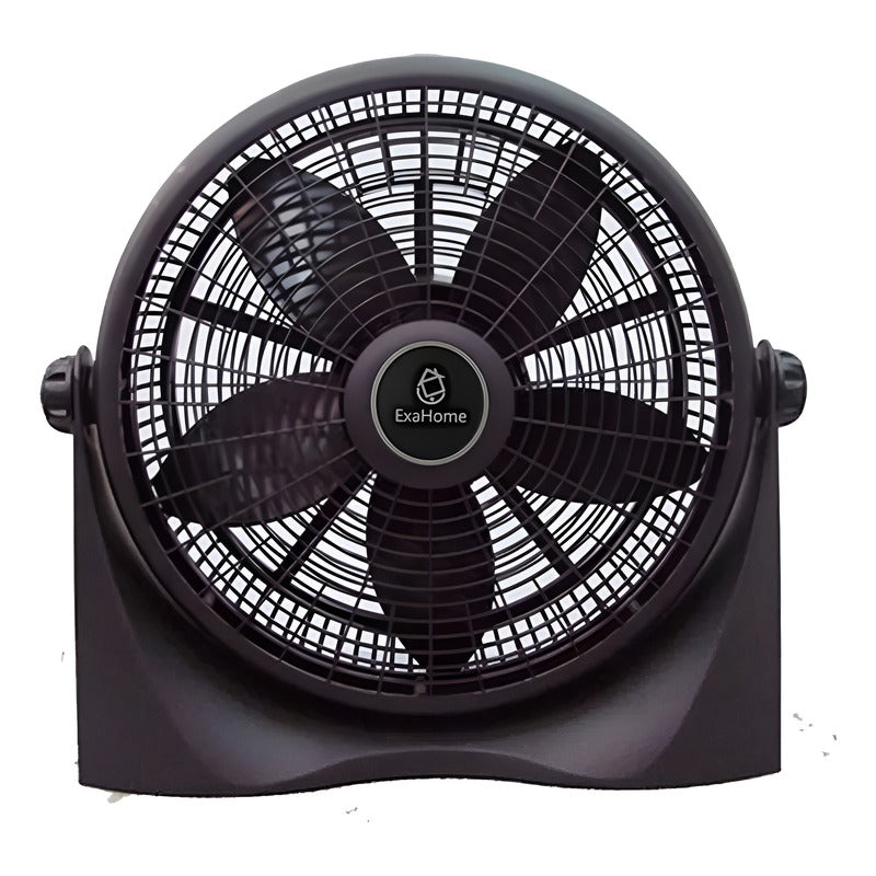 Ventilador Turbo Semi Industrial Exahome 50cm 20  90w Grande Negro 16 Pulgadas Negro