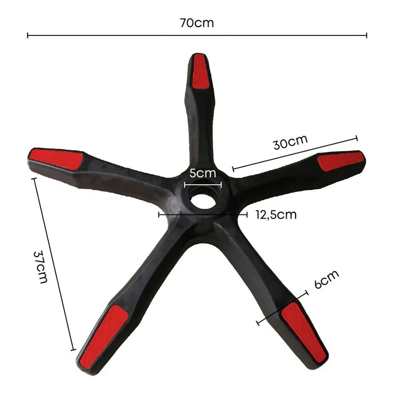 Repuesto Estrella Base De Silla Gamer Pc Computacion