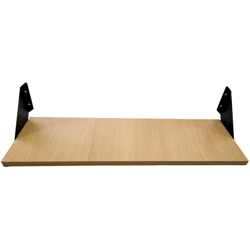 Estante Con Mensulas Exahome 60x20 Repisa Unico 18mm Bazar