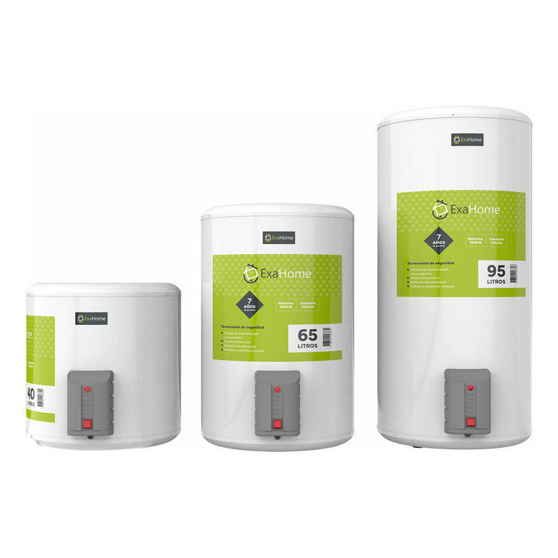 Termotanque Multigas Exahome Ttq 50 Blanco Carga Superior Blanco