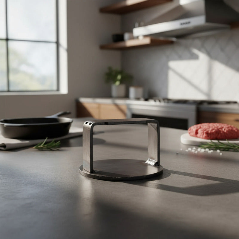 Prensa Hamburguesa Exahome Smasher 11 Cm Tienda Oficial - Negro