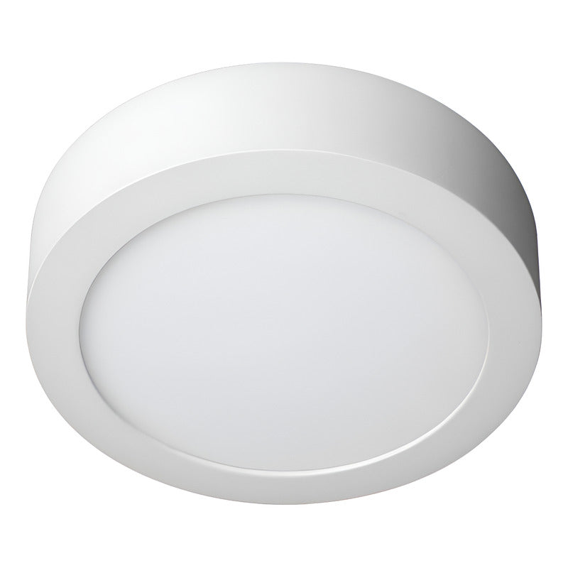Plafon Redondo Con Base Circular  Tienda Oficial Blanco Frío