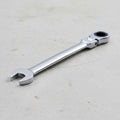 Llave Combinada Articulada Con Crique 13 Mm Cromo Vanadio Gris