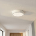 Plafon Redondo Con Base Circular 18w Luz Fria Pack 10u Blanco Frío