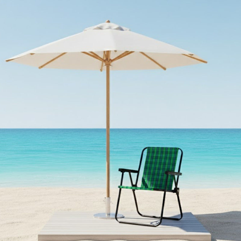 Silla Reposera Alta Exahome Plegable Portátil Playa Jardín