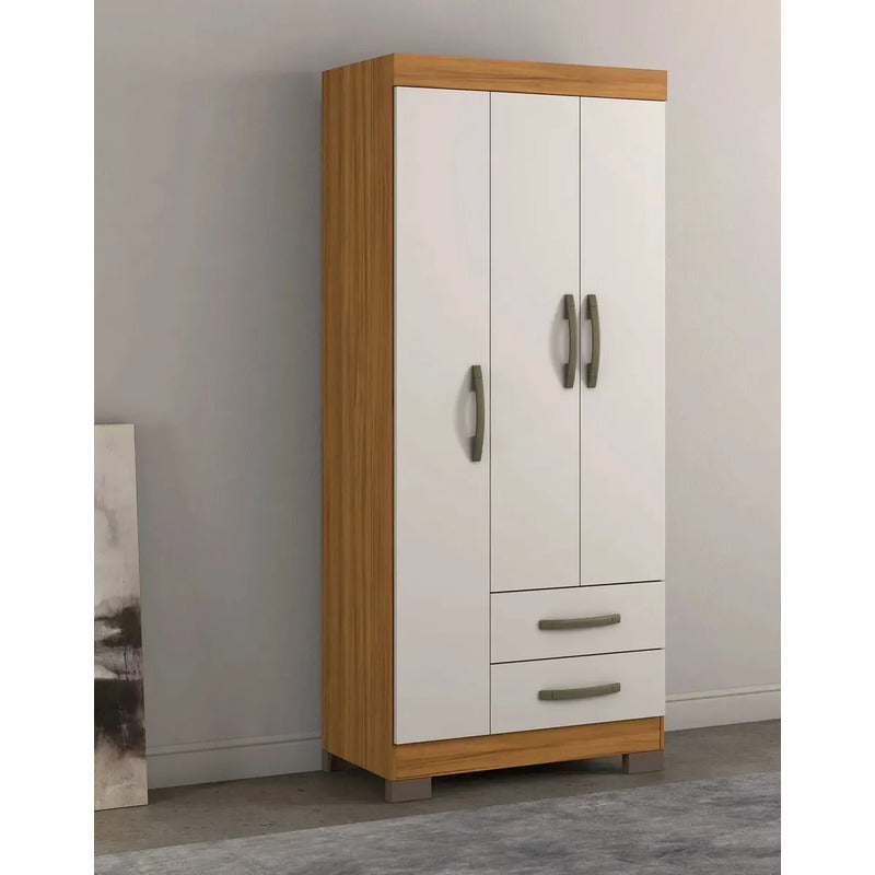 Placard Premium Ropero Exahome Multiuso 3 Puertas Exclusivo Roble