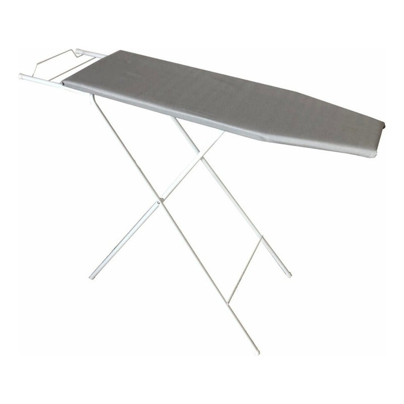 Tabla De Planchar Exahome- Unica Aluminizada - La Mas Grande Liso Gris