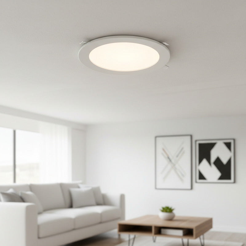 Plafon Panel Led Embutible Redon Tienda Oficial Blanco Frío