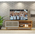 Rack Tv Premium Con Puerta Exahome Nordico 60 Pulgadas Blanco
