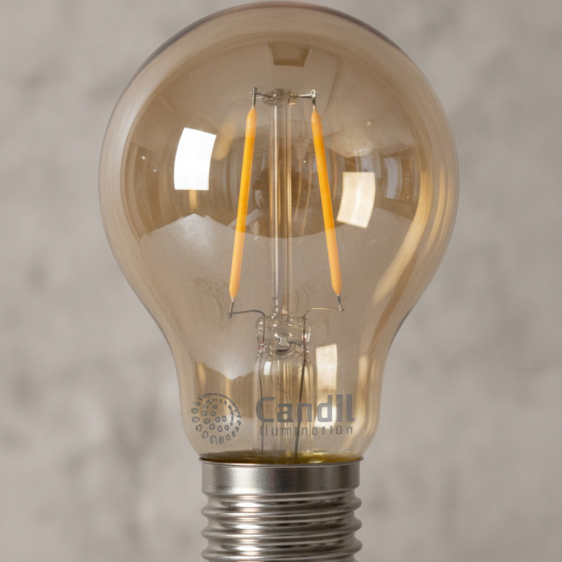 5 Lamparas Foco Vintage Ambar Luz Clara Luz Tienda Oficial Ámbar