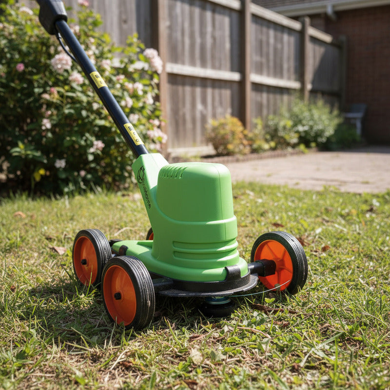 Bordeadora Electrica 700w Con Carrito Exahome Cortadora Verde