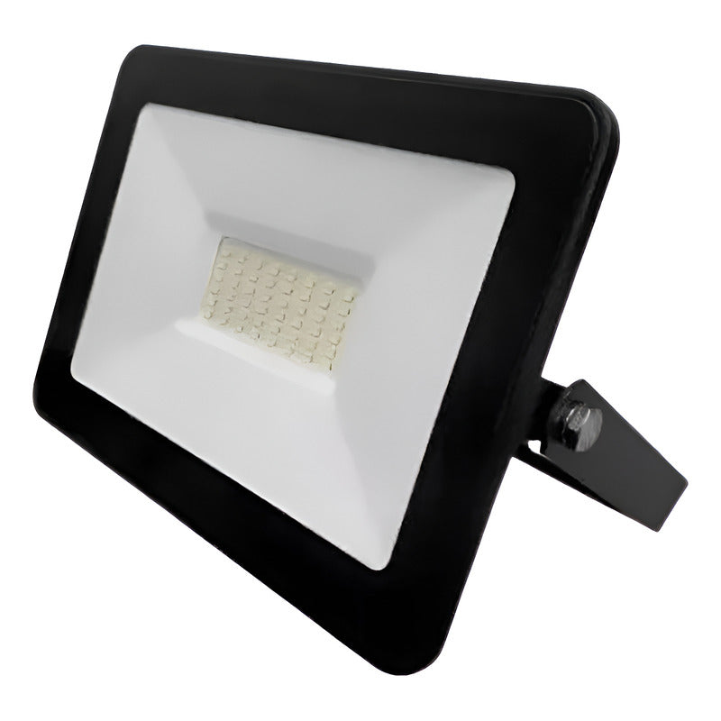 Reflector Led Exterior 30w Proyector Ip65 Intemperie Candela Color De La Carcasa Negro Color De La Luz Blanco Frío
