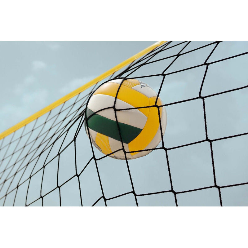Red De Voley 9.40 X 1.00 Mts Exahome Medida Reglamentaria Negro
