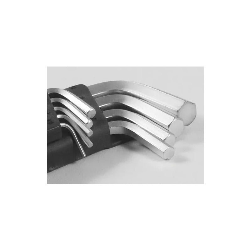 Juego De Llaves Allen Hexagonales X 9 Pcs 180mm Exahome Gris