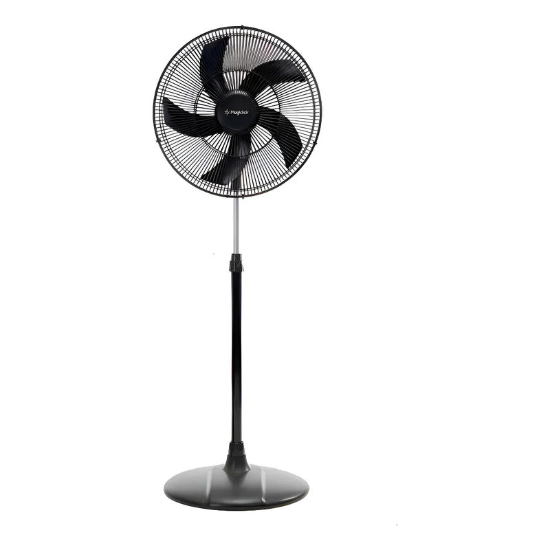 Ventilador De Piso Y Pared 20 Palas Plásticas Magiclick 50 Cm Negro Plástico 5