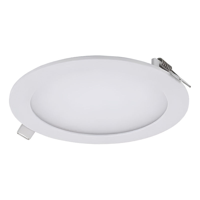 Plafon Panel Led Embutible Redond Tienda Oficial Blanco Cálido