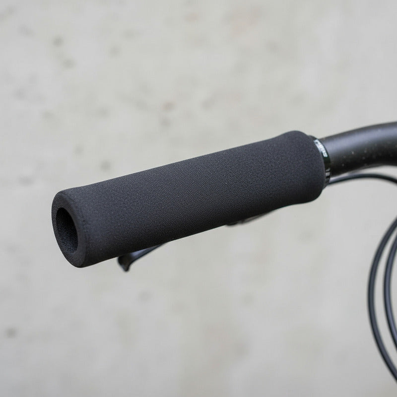 Puños Manopla Grip Bicicleta Barra Dorsalera Raqueta Deporte Negro