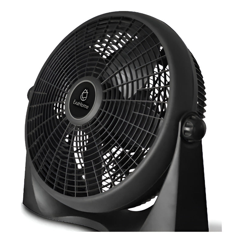 Ventilador Turbo Semi Industrial Exahome Ind. Nacional 30 Cm Negro 12 Pulgadas Negro Pvc 3