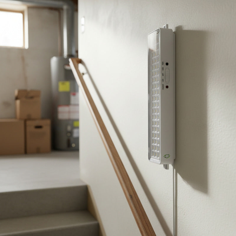 Luz De Emergencia Bateria Recargable 6 Tienda Oficial Blanco