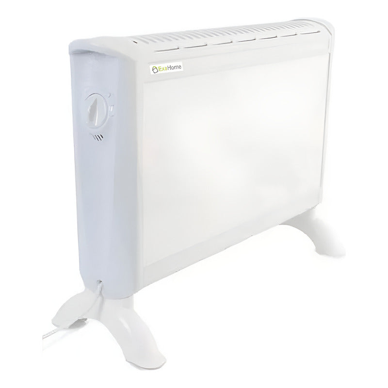 Calefactor Electrico Panel Estufa 3 Niveles 2 Años Exahome Blanco