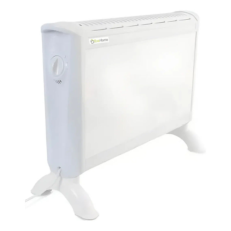 Calefactor Electrico Panel Estufa 3 Niveles 2 Años Exahome Blanco
