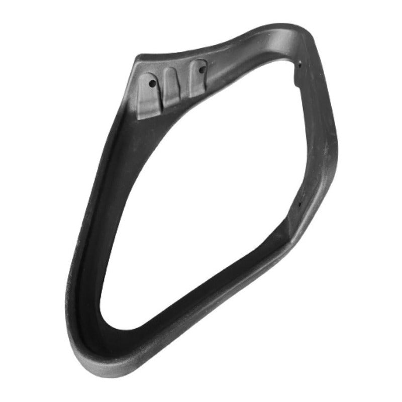Juego Apoya Brazos P/ Silla Oficina Negra Repuesto Exahome Negro Cuero Sintético
