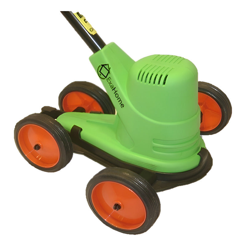 Bordeadora Electrica 900w + Carrito Exahome Cortadora Jardin Verde