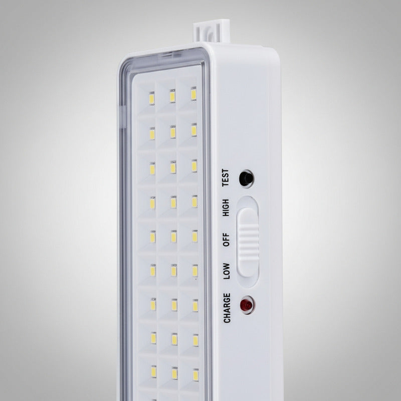 Luz De Emergencia Bateria Recargable 6 Tienda Oficial Blanco