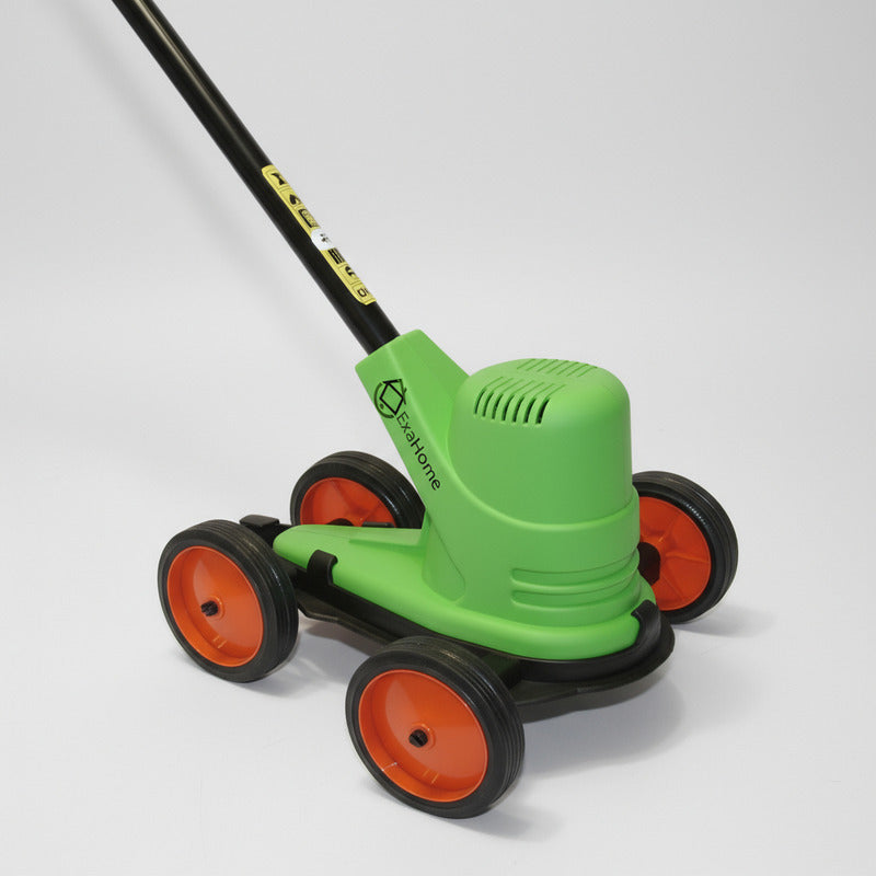 Bordeadora Electrica 500w Con Carrito Exahome Cortadora Verde