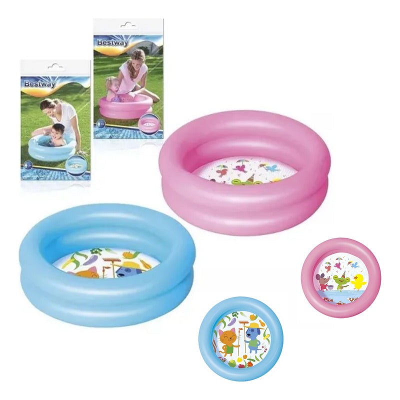 Pileta Inflable Redonda Exahome Akua K Tienda Oficial Rosa