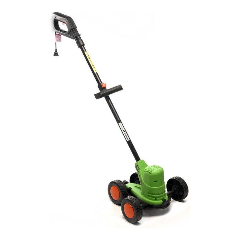 Bordeadora Cortadora 900w Carro Pasto Cesped 2 Rulemanes Verde Claro