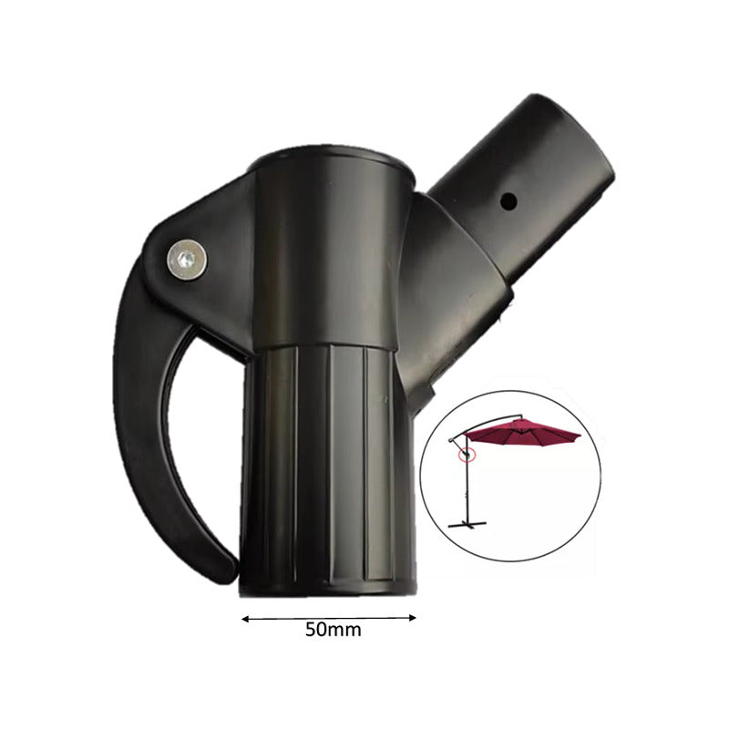 Repuesto Regulador Altura Sombrilla Lateral Banana Accesorio Negro Accesorio T De Sombrilla Banana