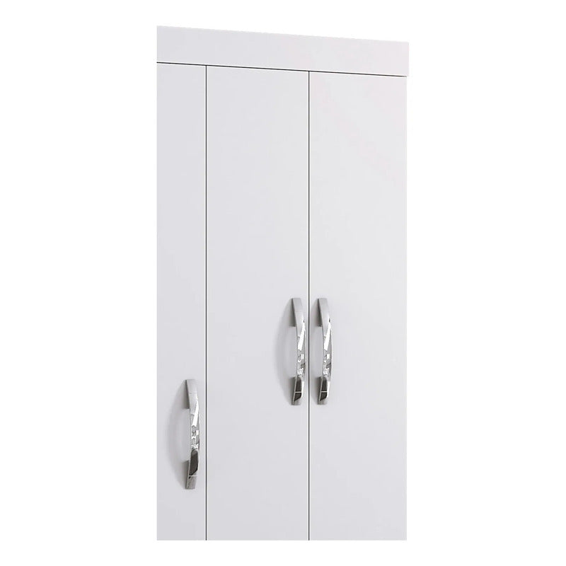 Placard Premium Ropero Exahome Multiuso 3 Puertas Exclusivo Blanco