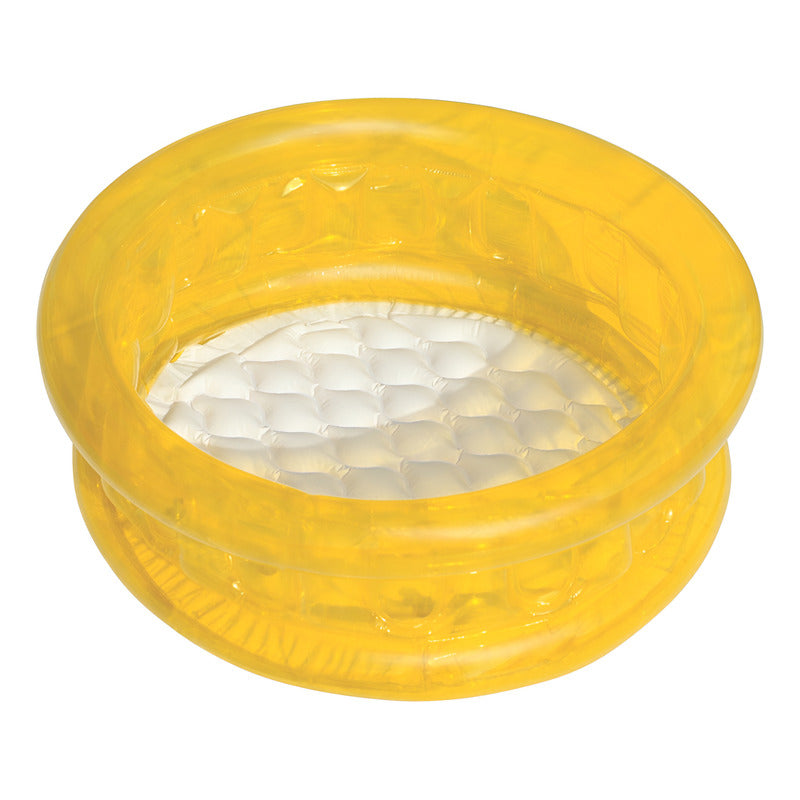 Pileta Inflable Redonda Bestway Kiddie Pool 51112 64 X 25 Amarillo