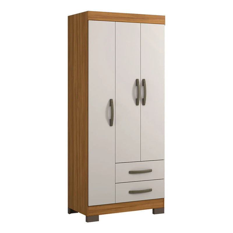 Placard Premium Ropero Exahome Multiuso 3 Puertas Exclusivo Roble