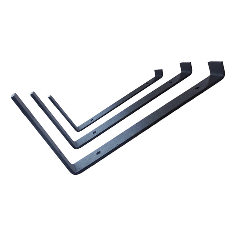 3 Mensulas De Acero M25 P/ Estante Exahome 20, 25 O 30cm