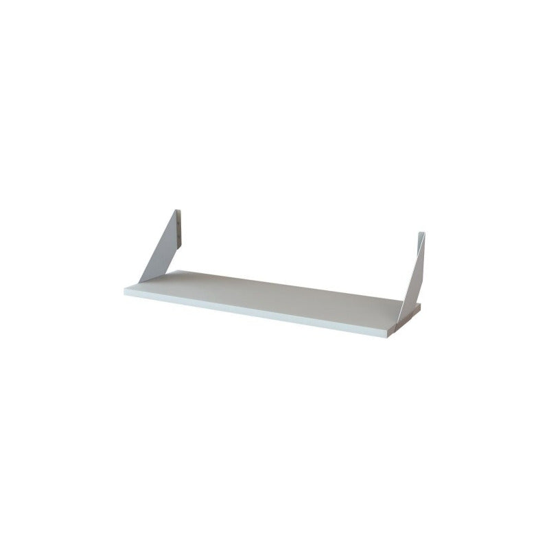 Estante C/ Mensulas Exahome 80x20x18 Repisa Hogar Estanteria Blanco