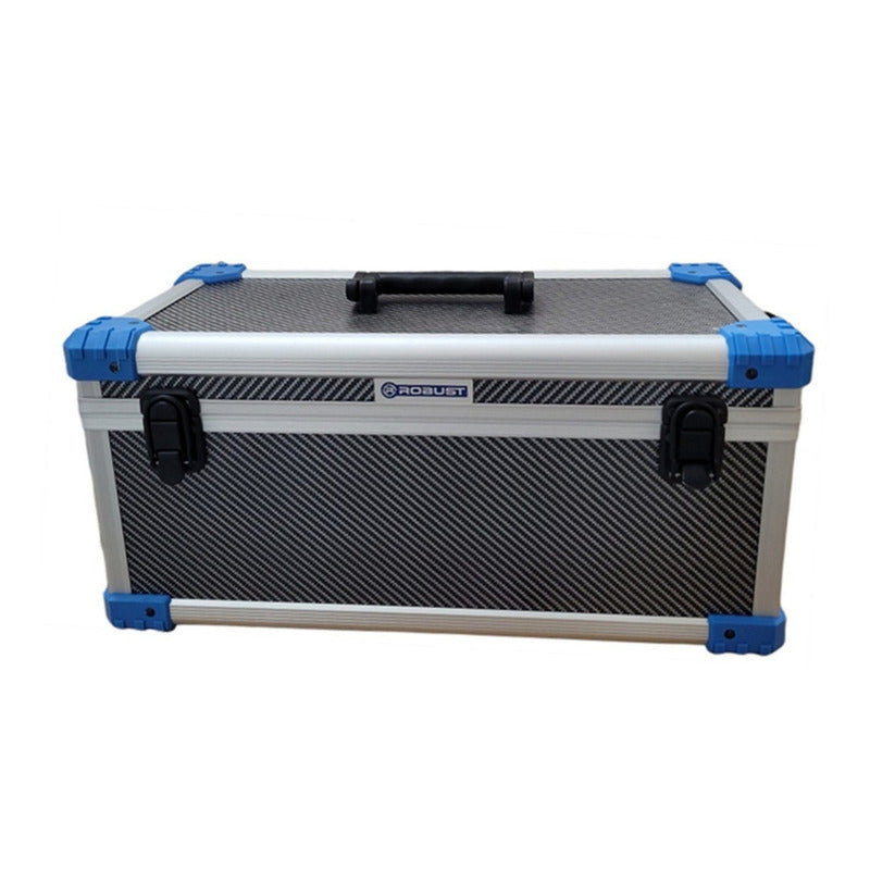Maletín Aluminio Gabinete + Bandeja Porta Herramienta Pesca