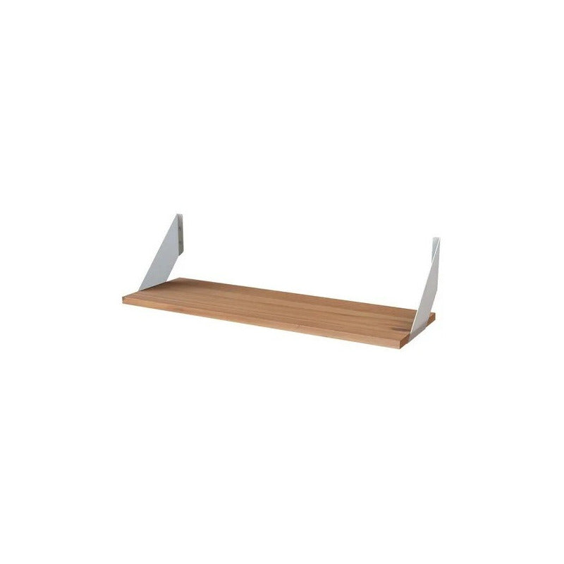 Estante Con Mensulas Exahome 60x20 Repisa Unico 18mm Bazar