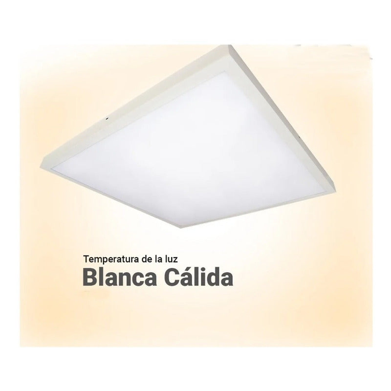 Panel Led Aplicar 60x60 Cm 40w Tienda Oficial Frío