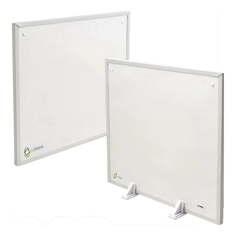 Panel Calefactor Estufa 500w Exahome Bajo Consumo Blanco