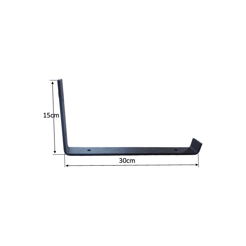 3 Mensulas De Acero M25 P/ Estante Exahome 20, 25 O 30cm