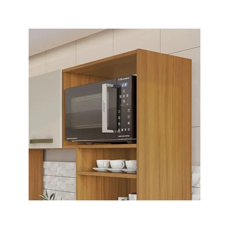 Cocina Integralexahome Kitcocina Completo Color Roble Mdp