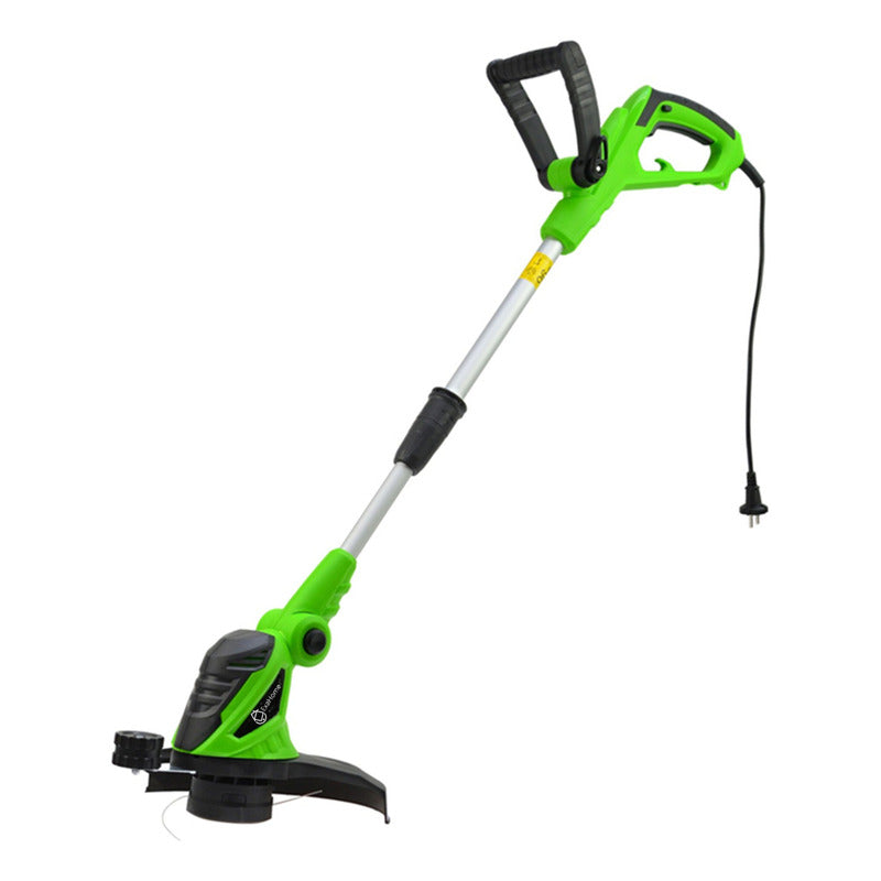 Bordeadora Electrica Exahome Telescopica De Aluminio Liviana 550w Verde