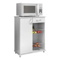 Mueble Frutero Organizador Cocina Porta Microondas Exahome Blanco